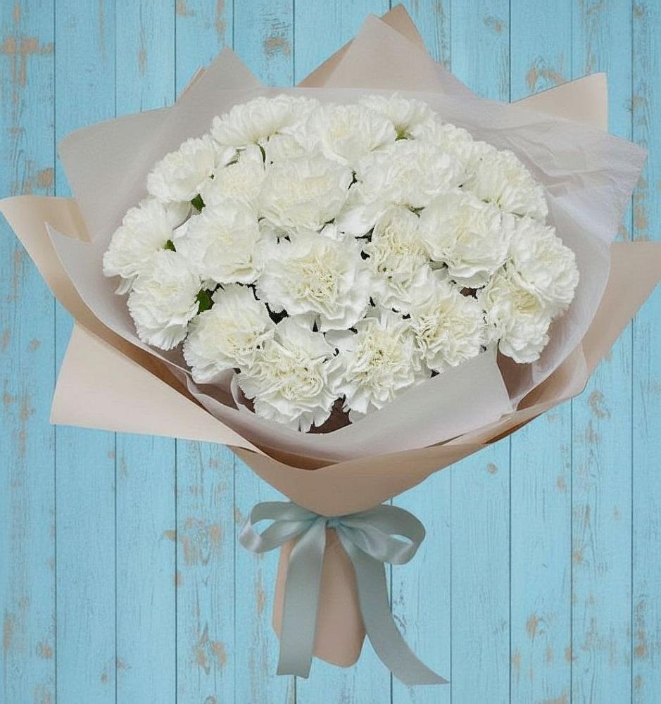 Букет цветов из: Гвоздики в Гарь-Покровское