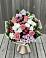Букет цветов из: Альстромерии, Гвоздики, Розы и Хризантемы в Гарь-Покровское