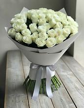 Букет 35 Белых роз в Гарь-Покровское