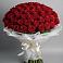 Букет 101 Красная роза Блэк Мэджик в Гарь-Покровское