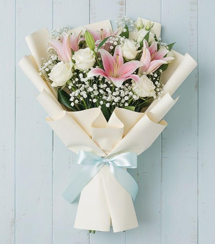 Букет цветов из: Лилии в Гарь-Покровское