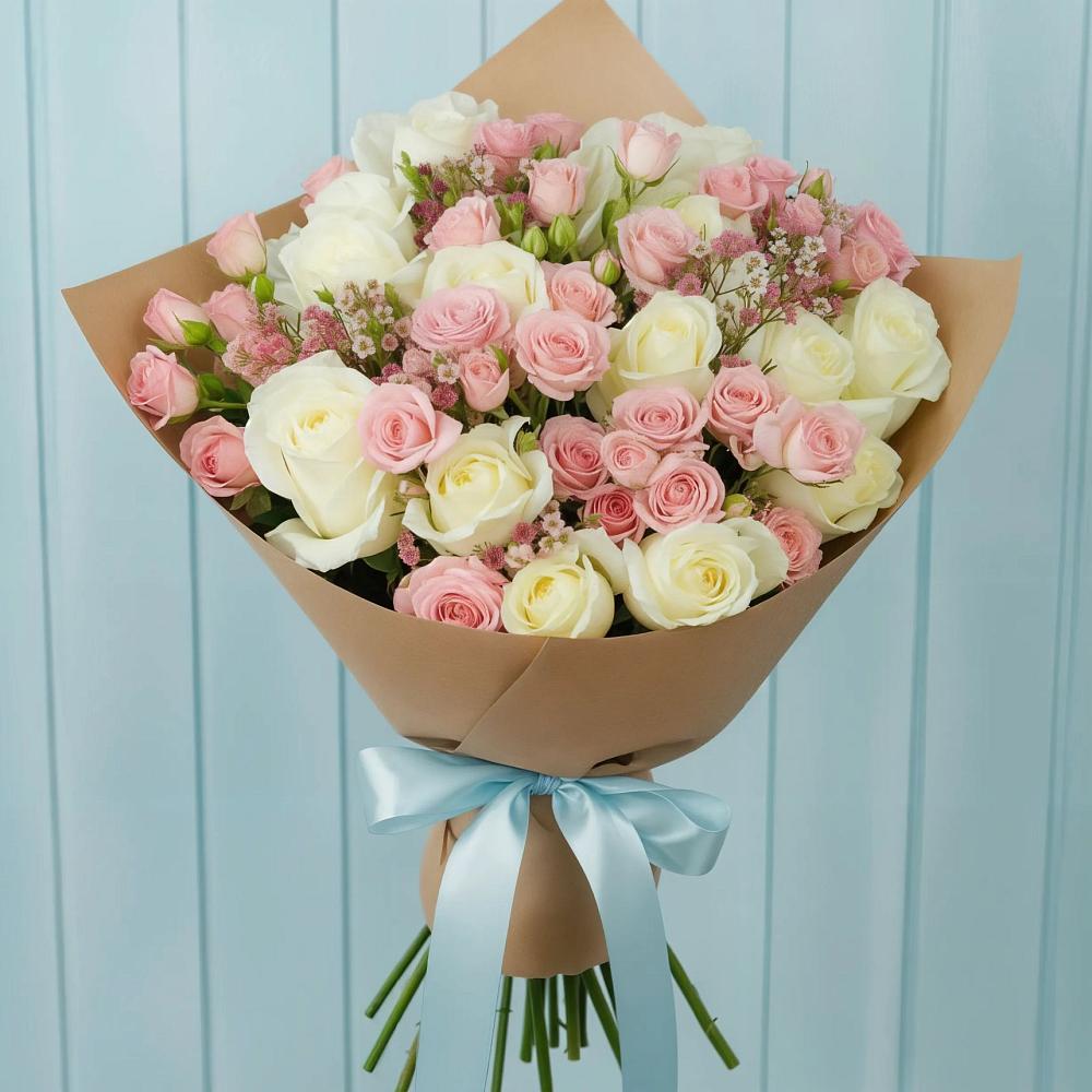 Букет цветов из: Розы в Гарь-Покровское