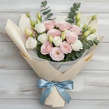 Букет цветов из:  Лизиантусы в Гарь-Покровское