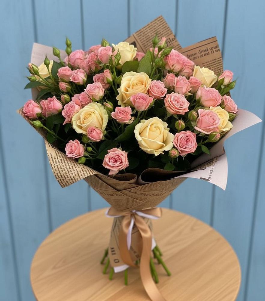 Букет цветов из: Розы в Гарь-Покровское