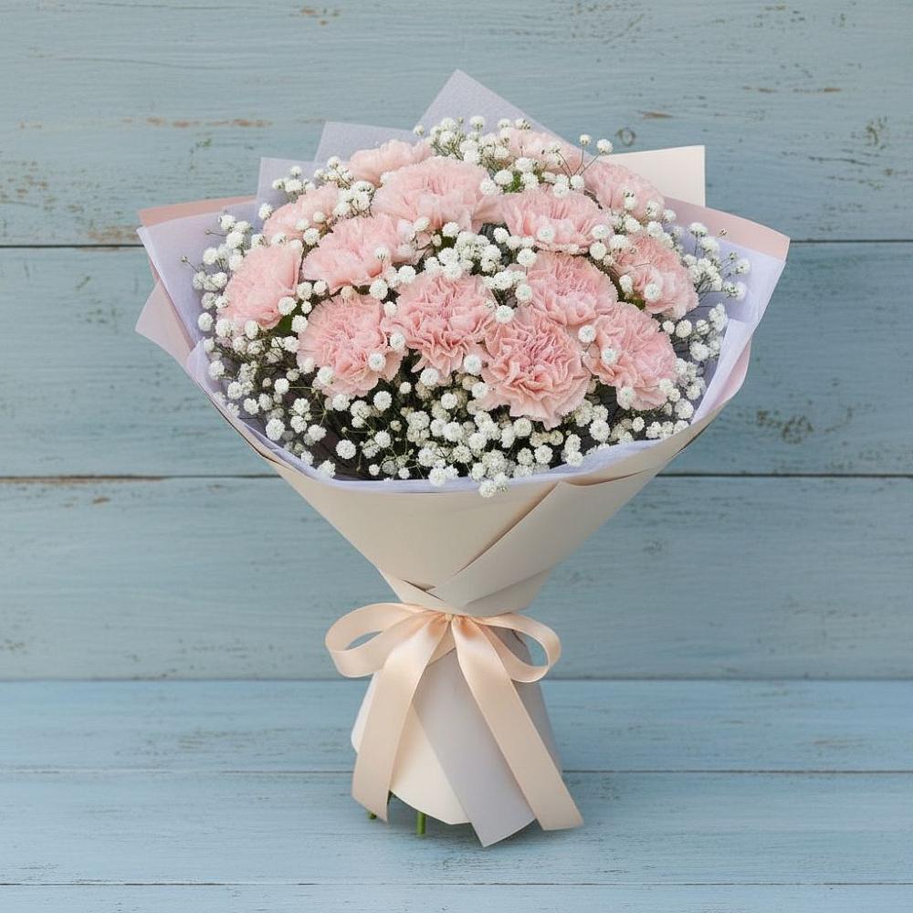 Букет цветов из: Гвоздики в Гарь-Покровское