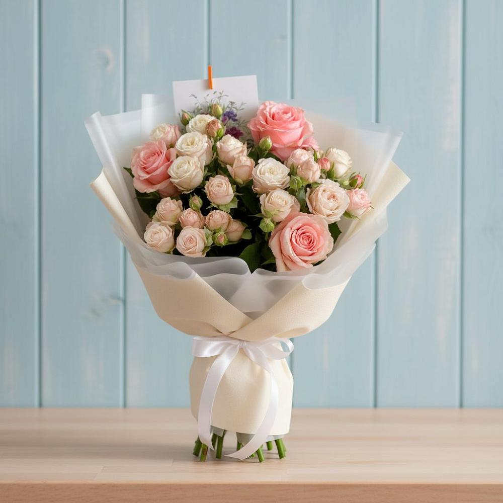 Букет цветов из: Розы в Гарь-Покровское