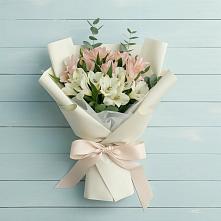 Букет цветов из:  Альстромерии в Гарь-Покровское