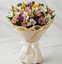 Букет цветов из:  Альстромерии #REPLACE_PRED# Гарь-Покровское