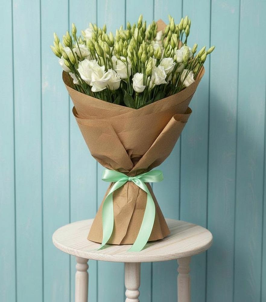 Букет цветов из: Лизиантусы в Гарь-Покровское