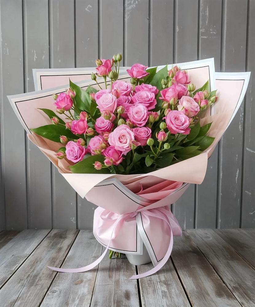Букет Розовый кустик в Гарь-Покровское