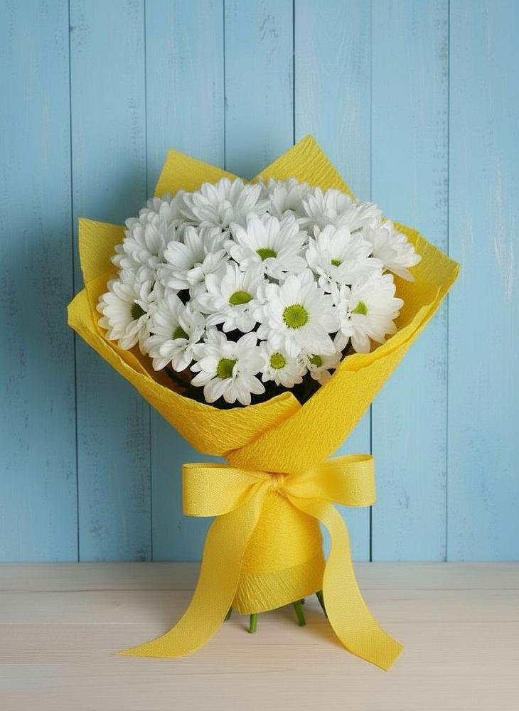 Букет цветов из: Хризантемы в Гарь-Покровское