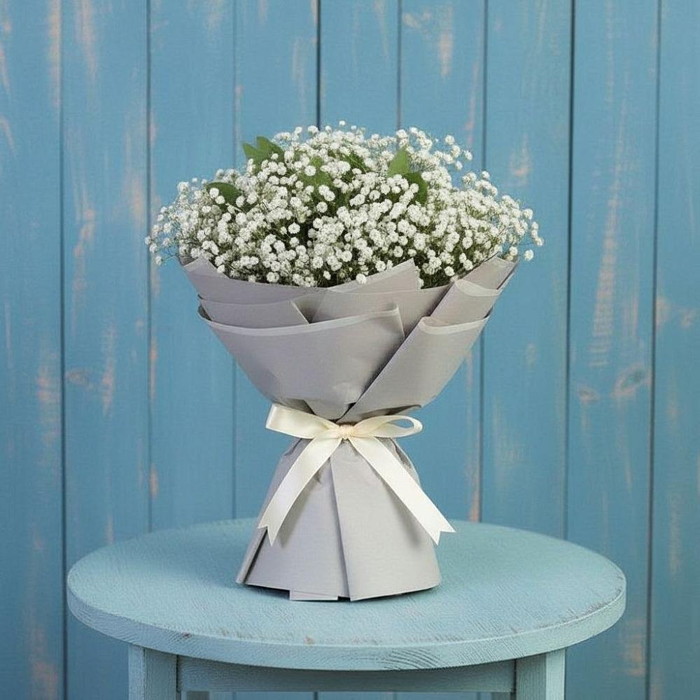 Букет цветов из: Гипсофила в Гарь-Покровское