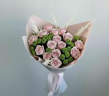 Букет цветов из:  Розы и Хризантемы в Гарь-Покровское