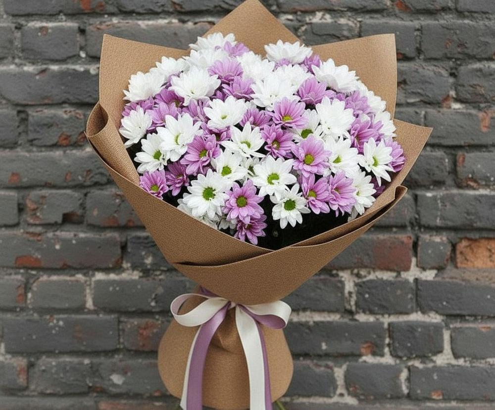 Букет цветов из: Хризантемы в Гарь-Покровское