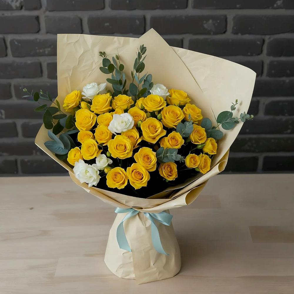 Букет цветов из: Розы в Гарь-Покровское