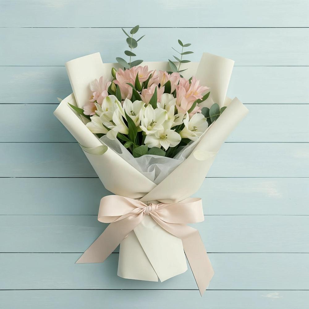 Букет цветов из: Альстромерии в Гарь-Покровское