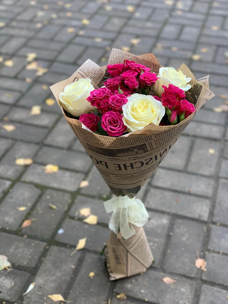 Букет цветов из: Розы в Гарь-Покровское