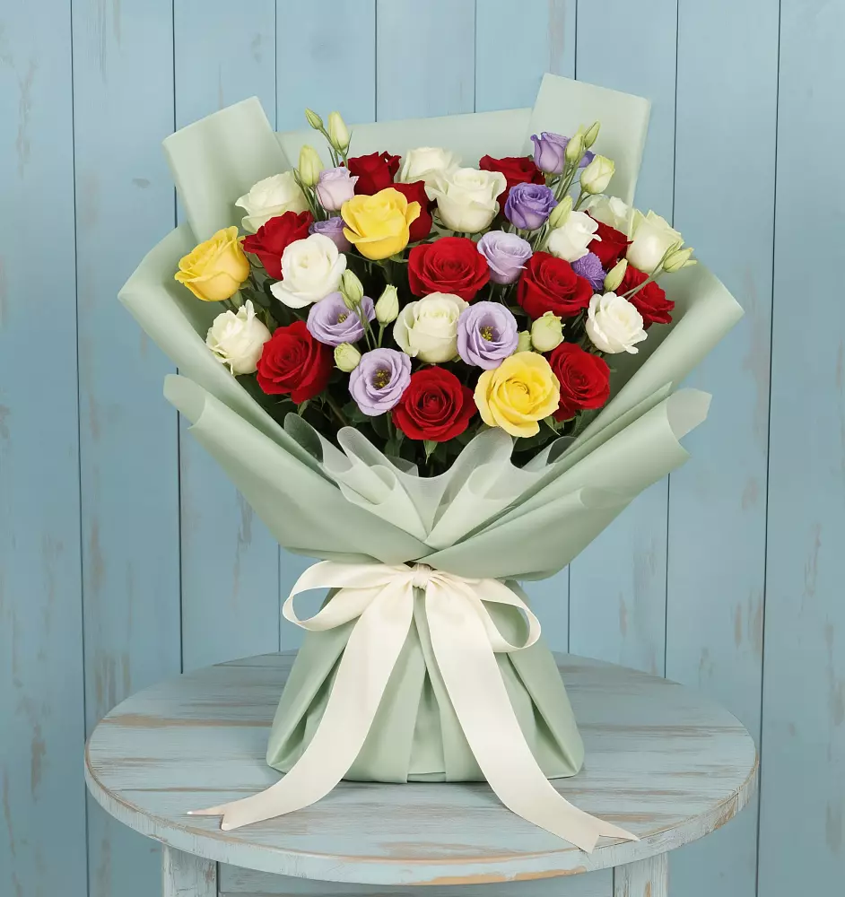 Букет цветов из: Розы в Гарь-Покровское