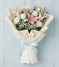Букет цветов из:  Лилии в Гарь-Покровское